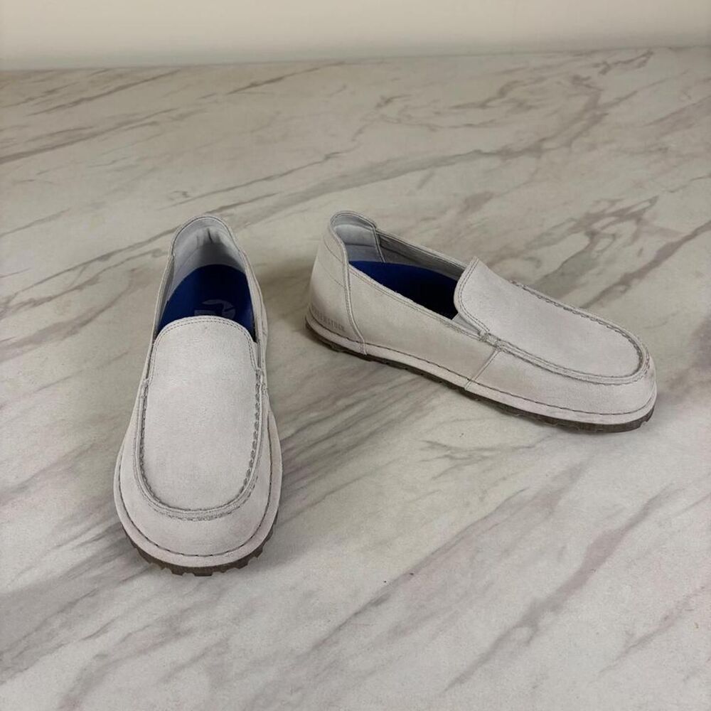 birkenstock suede / Nubuck slip on loafer/ boat shoes